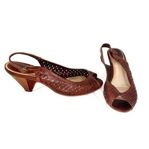 Frye sling-back low heel sandal size 9.5M